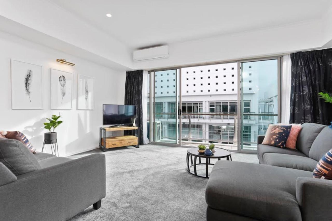 Chic 1 Bedroom Princess Wharf Apartment W/ Ac Auckland Esterno foto